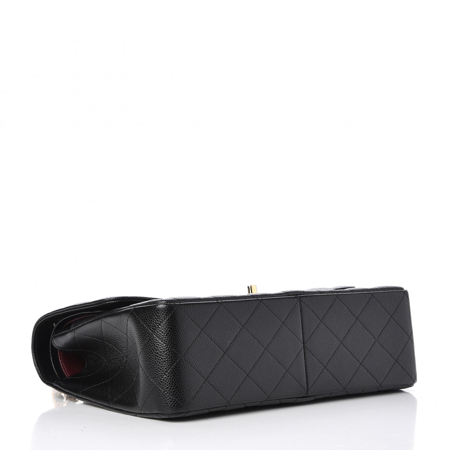 Chanel Caviar Quilted Jumbo Double Flap Black 4 of 8