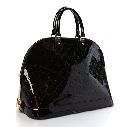 Louis Vuitton Vernis Alma GM Amarante 3 of 12