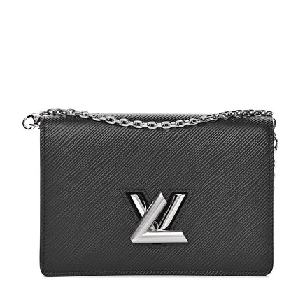 Louis Vuitton Epi Twist Belt Chain Wallet Black 1 of 10