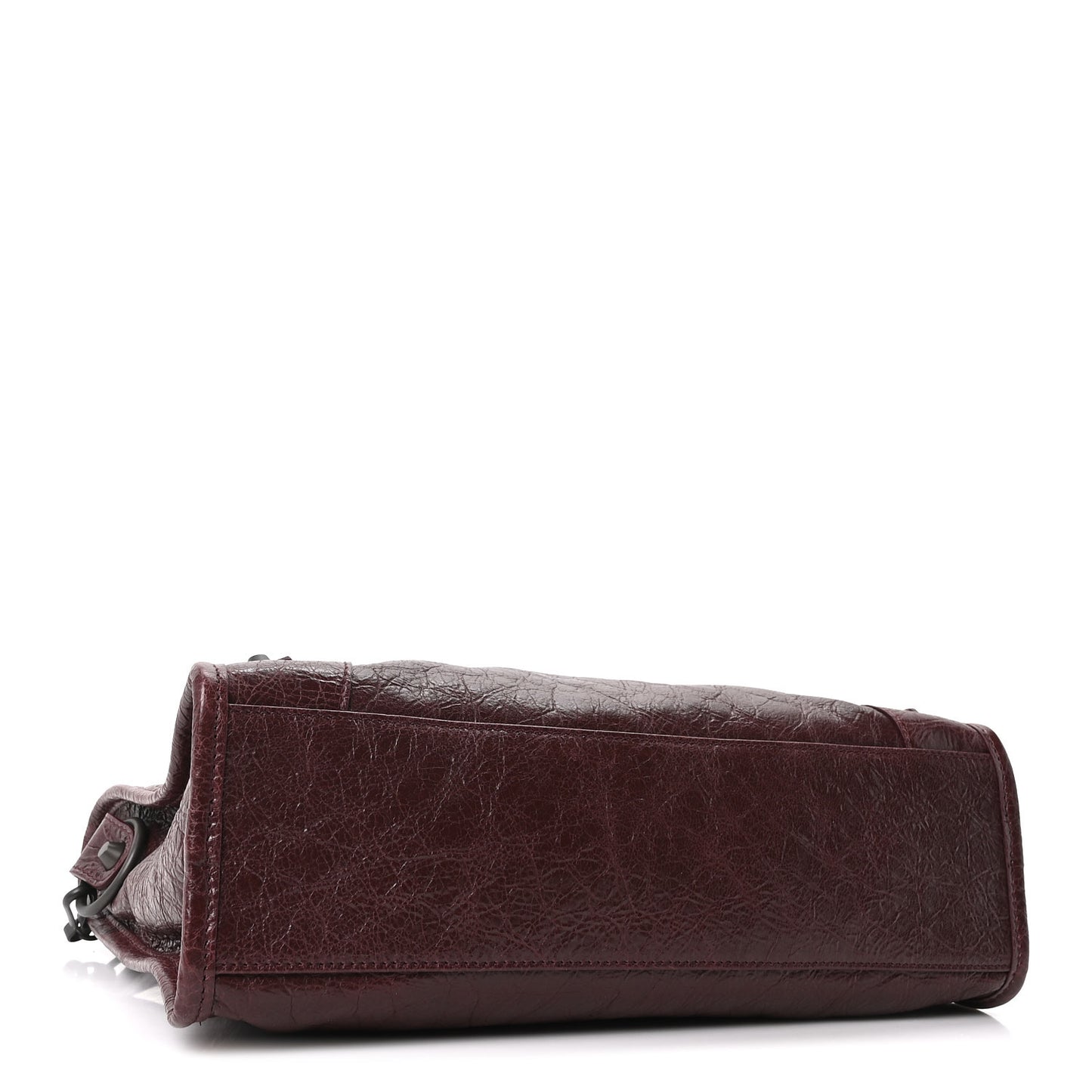 Agneau Arena Classic Hardware Small Le City Dark Burgundy