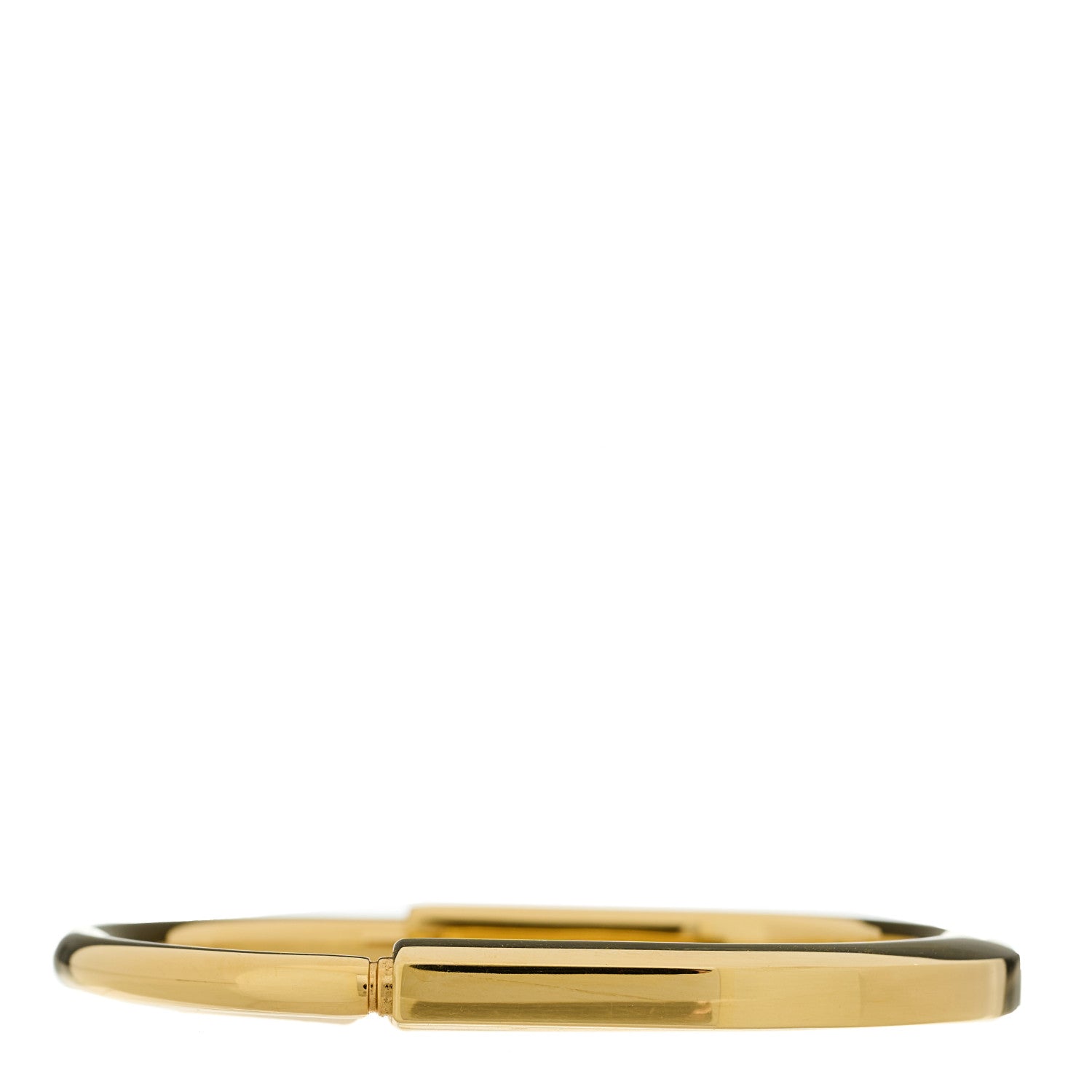 Tiffany 18K Yellow Gold Tiffany Lock Bangle Bracelet 4 of 6