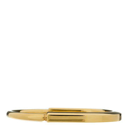 Tiffany 18K Yellow Gold Tiffany Lock Bangle Bracelet 4 of 6
