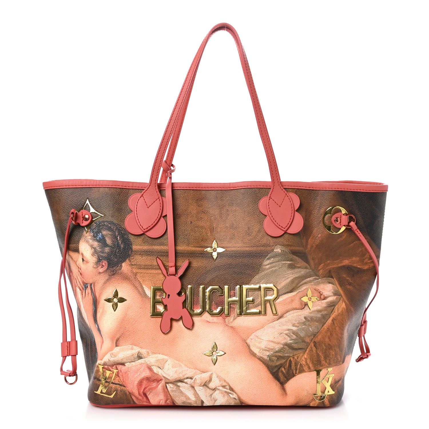 Louis Vuitton Masters Jeff Koons Boucher Neverfull MM 1 of 10