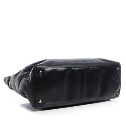 Chanel Calfskin Cerf Executive Shopper Tote Black 4 of 7