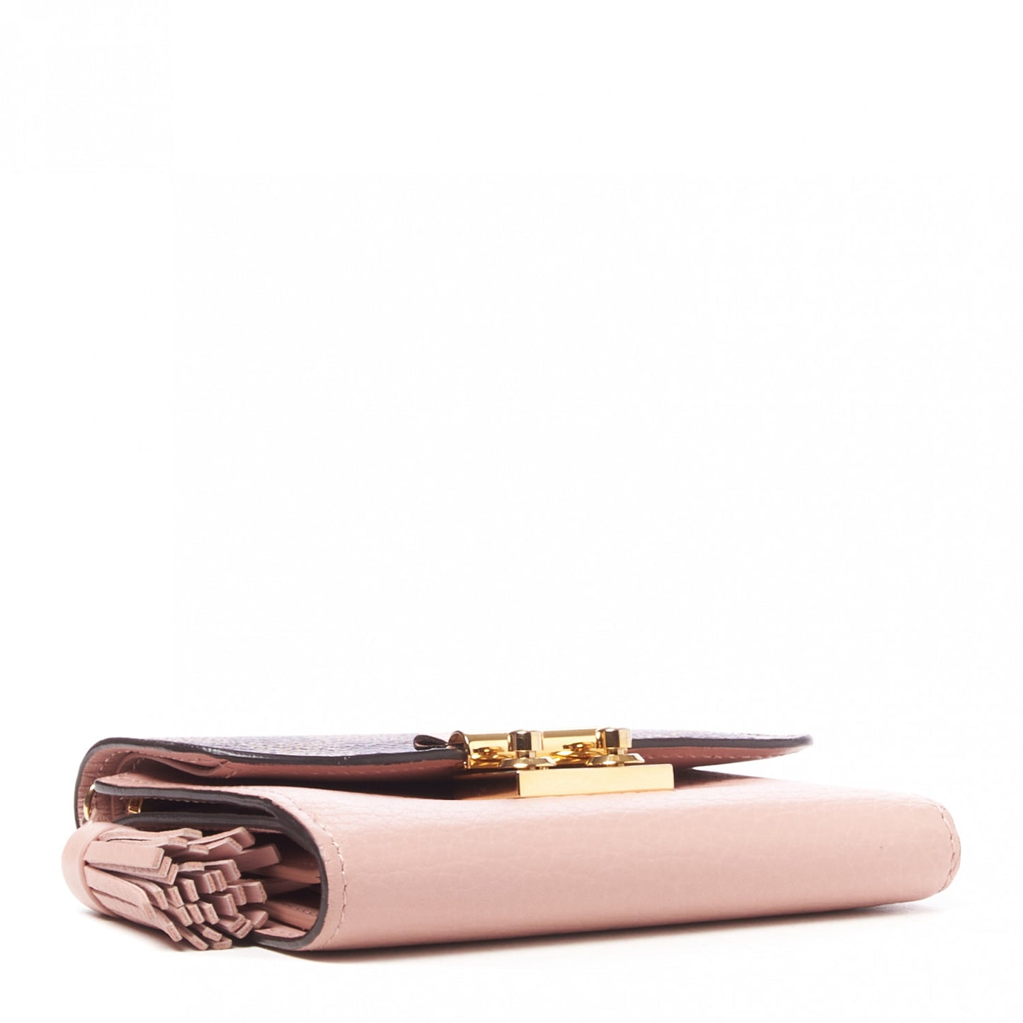 Damier Ebene Croisette Compact Wallet Magnolia