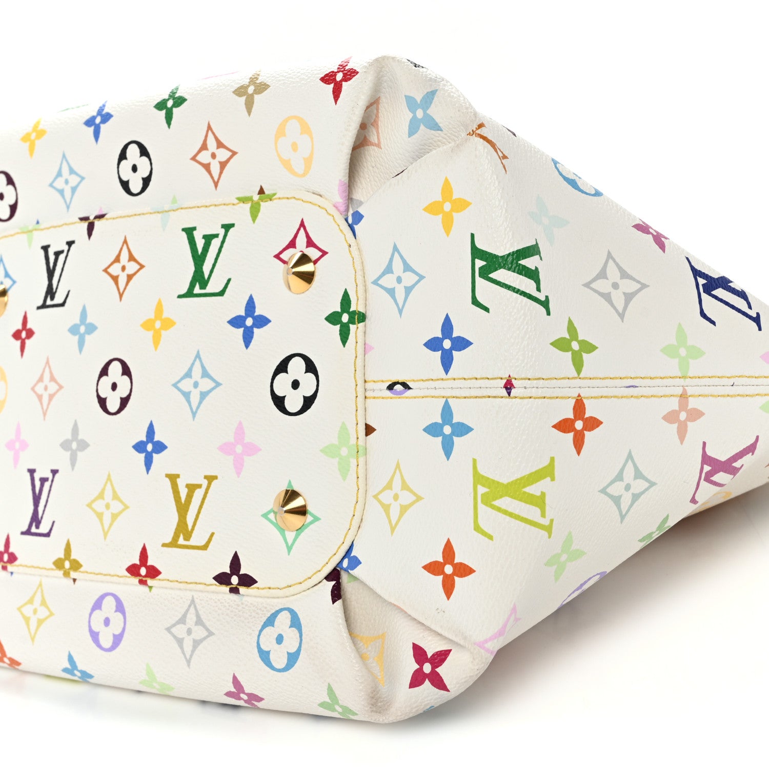Louis Vuitton Monogram Multicolor Annie GM White 10 of 12