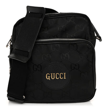 Gucci Econyl Nylon Monogram Off The Grid Messenger Black 1 of 13