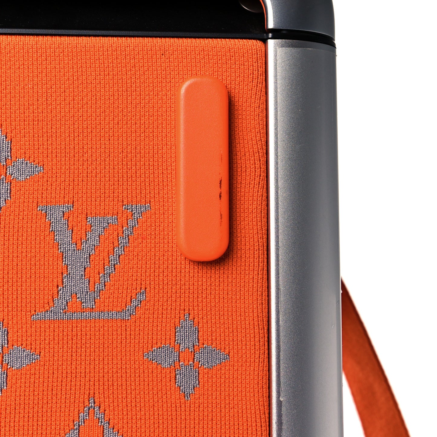Knit Monogram Horizon Soft Duffle 55 Orange