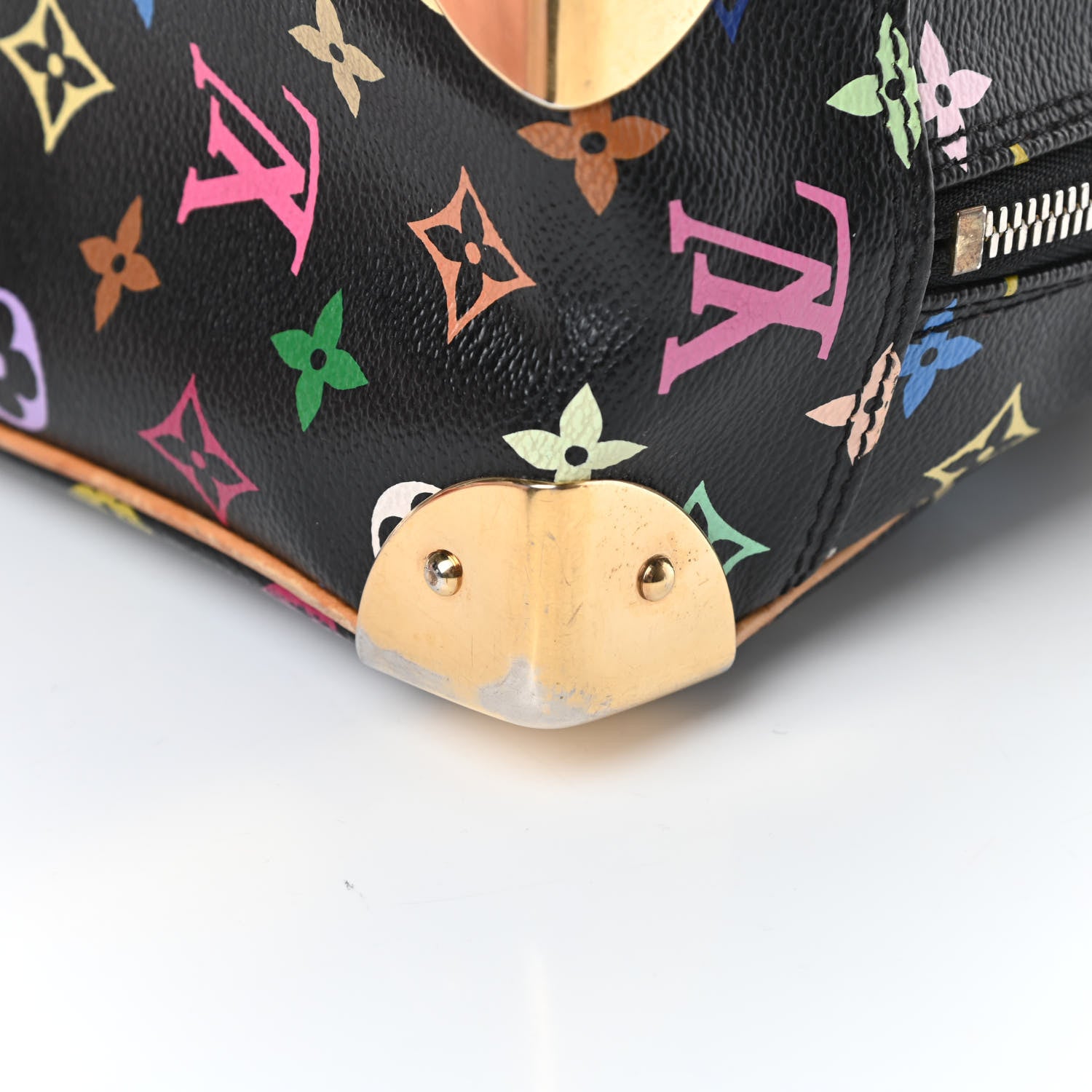 Louis Vuitton Monogram Multicolor Trouville Black 9 of 18