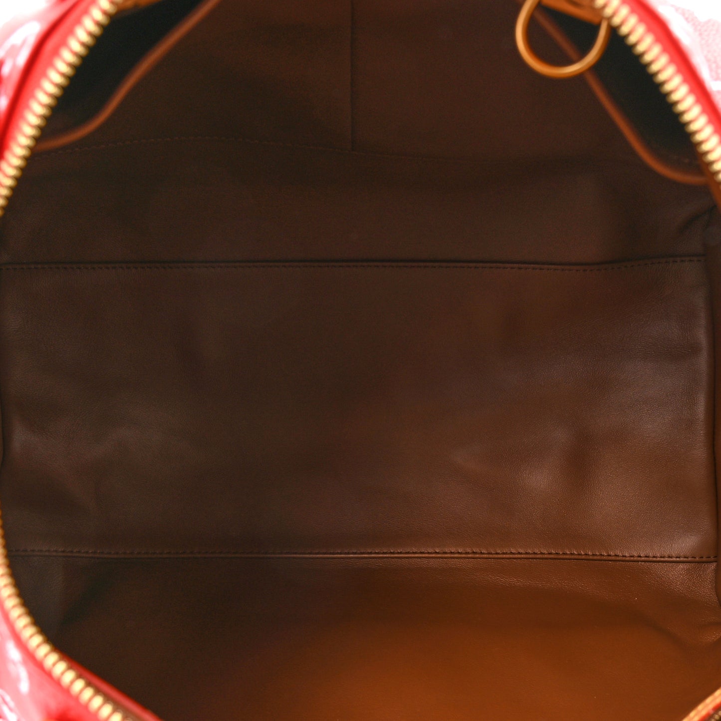LOUIS VUITTON Calfskin Monogram Speedy P9 Bandouliere 40 Red