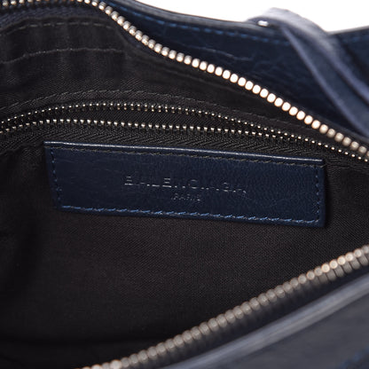 Balenciaga Agneau Classic Silver Hardware Hip Bleu Obscur 6 of 9