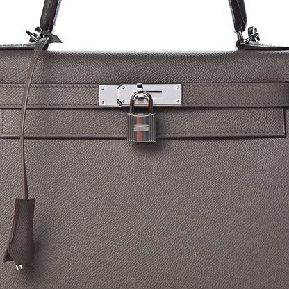 Hermes Epsom Kelly Sellier 28 Etain 38 of 39