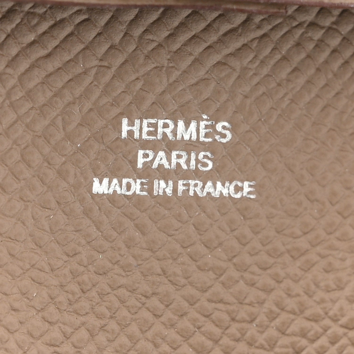Hermes Epsom Bastia Coin Purse Etoupe 12 of 14