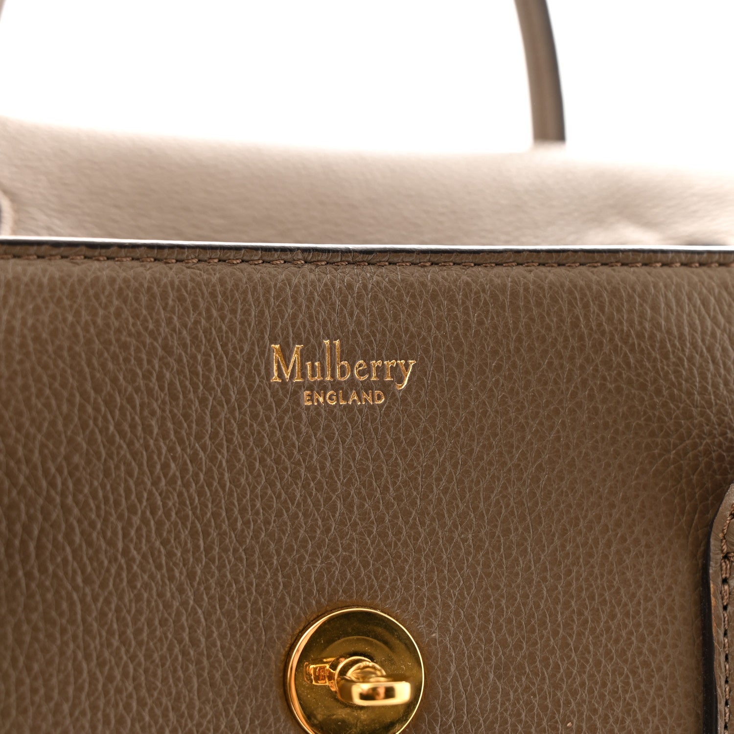 Mulberry Soft Grain Calfskin Bayswater Taupe 6 of 13