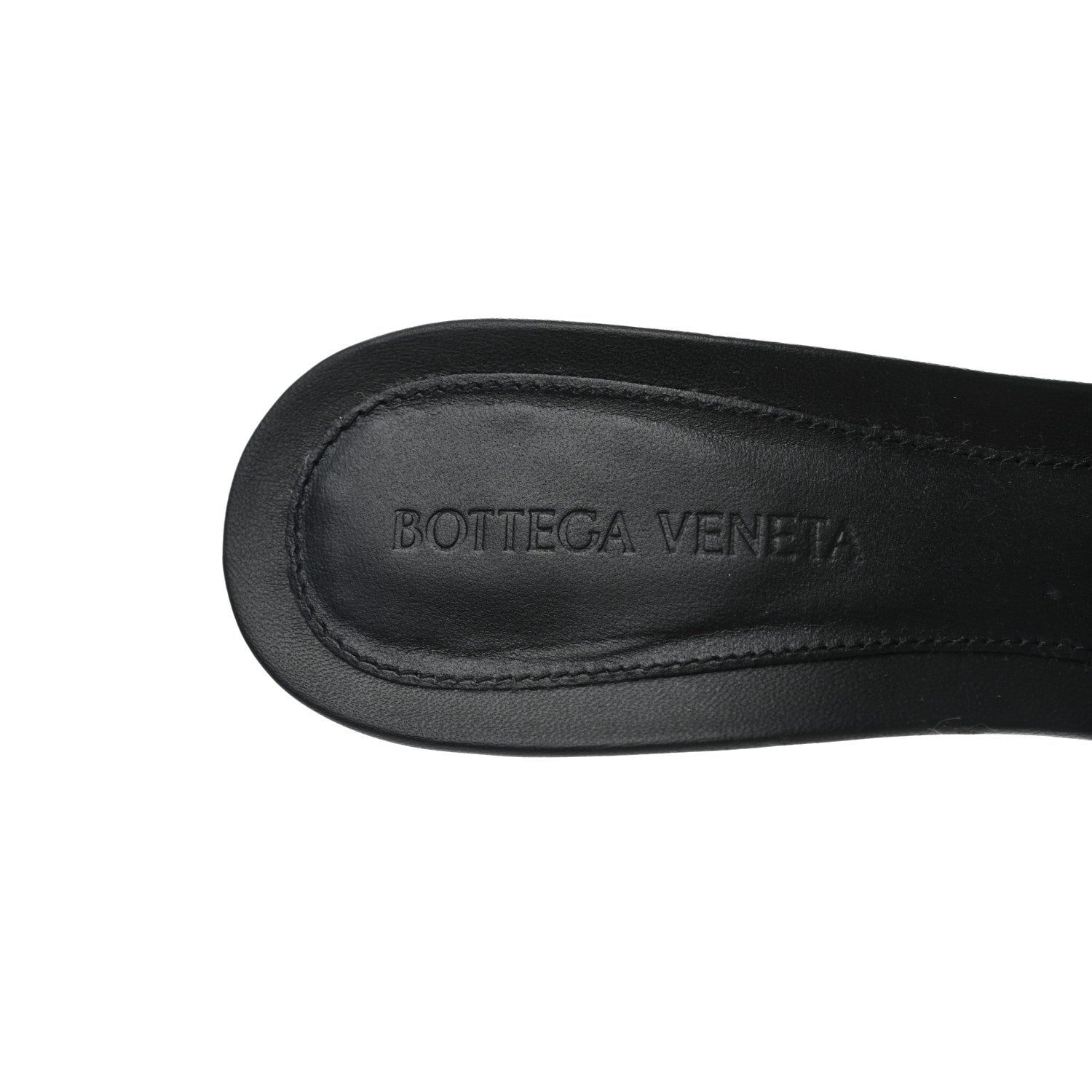 Bottega Veneta Nappa Matelasse Padded Mule Sandals 38 Black 6 of 6