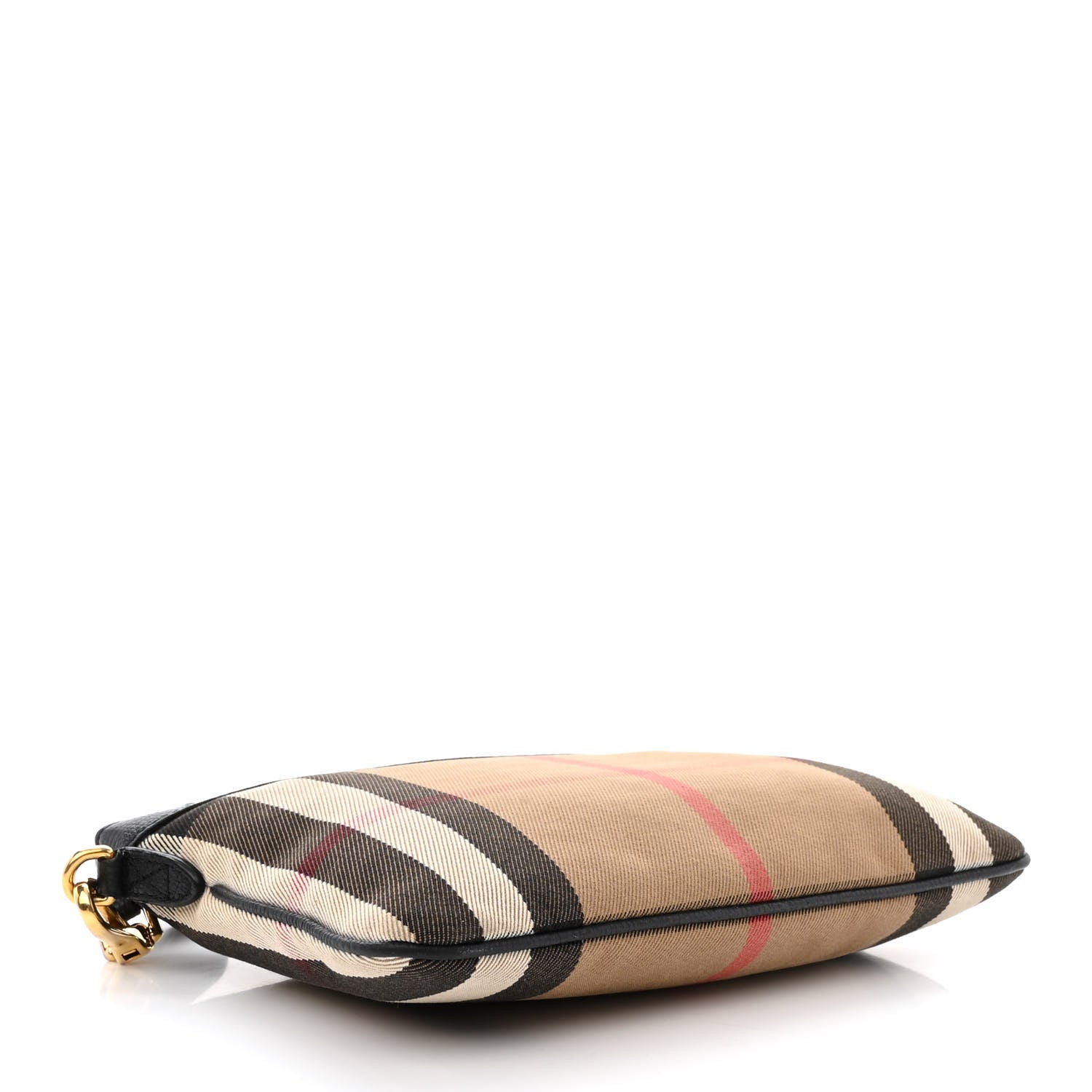 Burberry House Check Derby Peyton Crossbody Clutch Bag Black 5 of 16