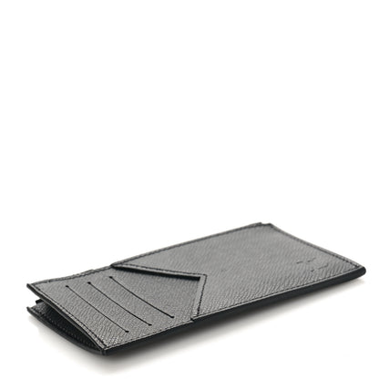 Louis Vuitton Taiga Coin Card Holder Black 4 of 9