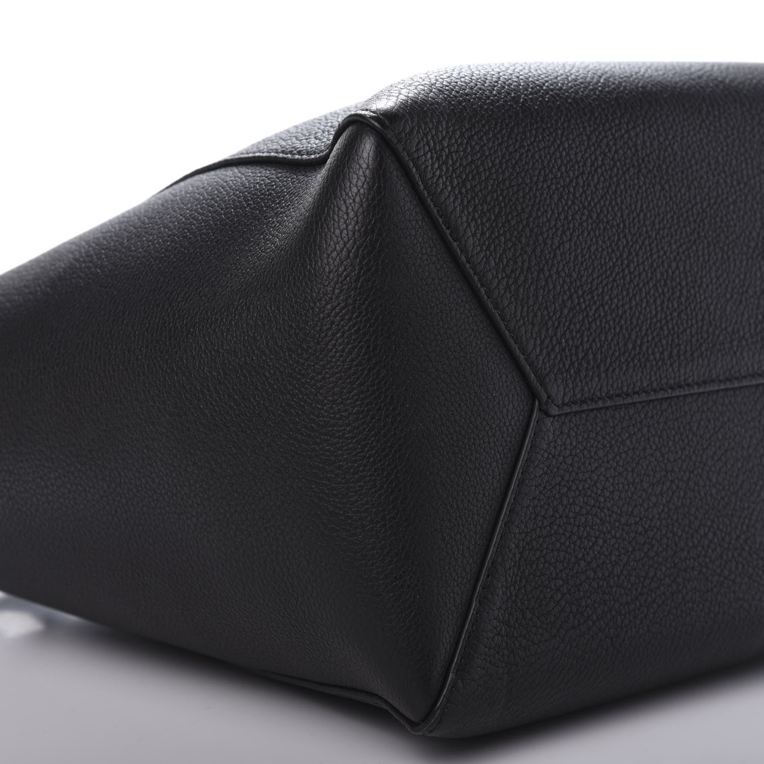 Louis Vuitton Calfskin Lockme Cabas Black 6 of 14