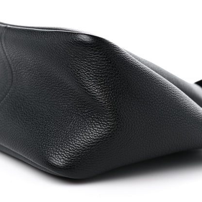 Prada Vitello Daino Soft Medium Dynamique Tote Black 8 of 8