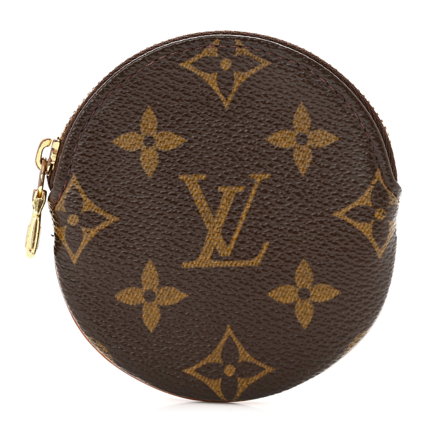 Monogram Round Coin Purse