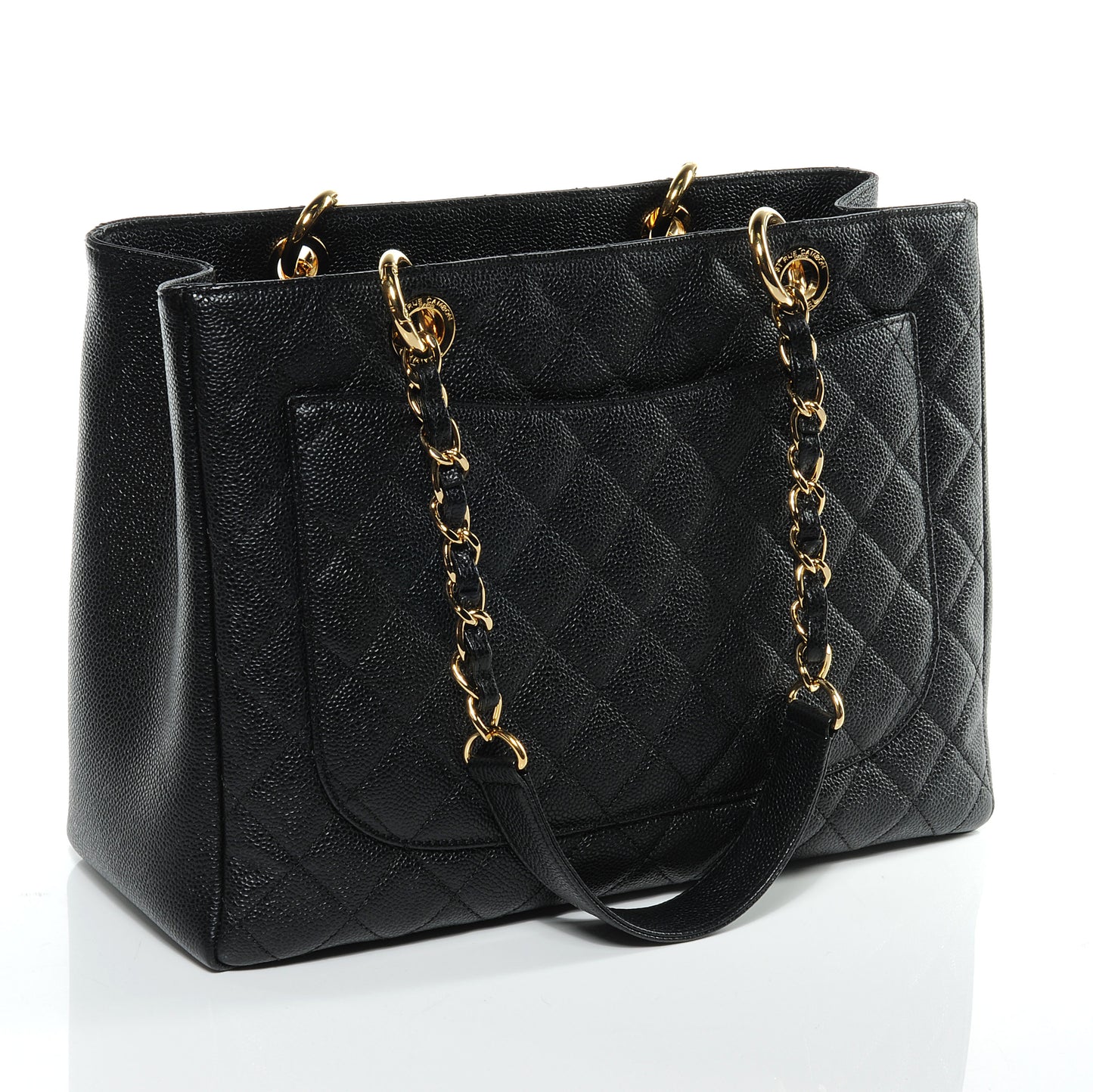 Caviar Grand Shopping Tote GST Black