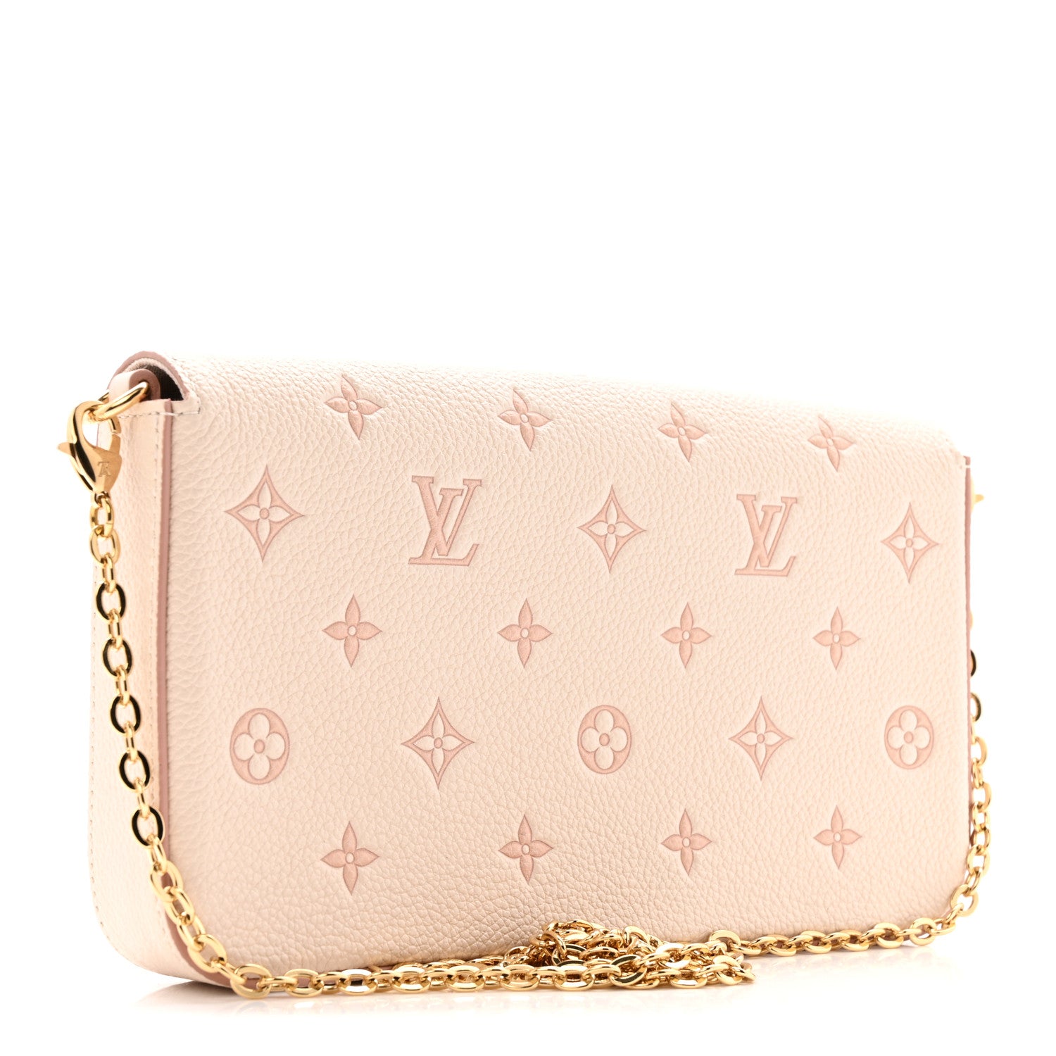 Louis Vuitton Empreinte Monogram Felicie Pochette Chain Wallet Eden 4 of 10