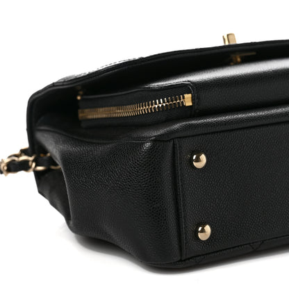 Chanel Caviar Quilted Medium Business Affinity Flap Black 8 of 9