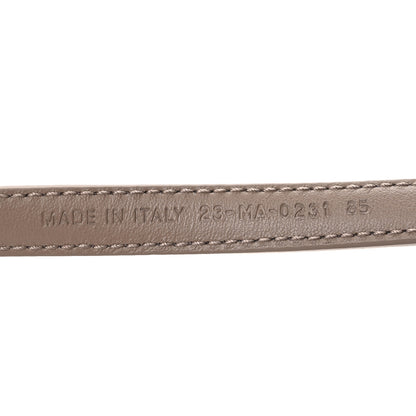 Christian Dior Calfskin Bobby CD Belt 85 Taupe 4 of 6