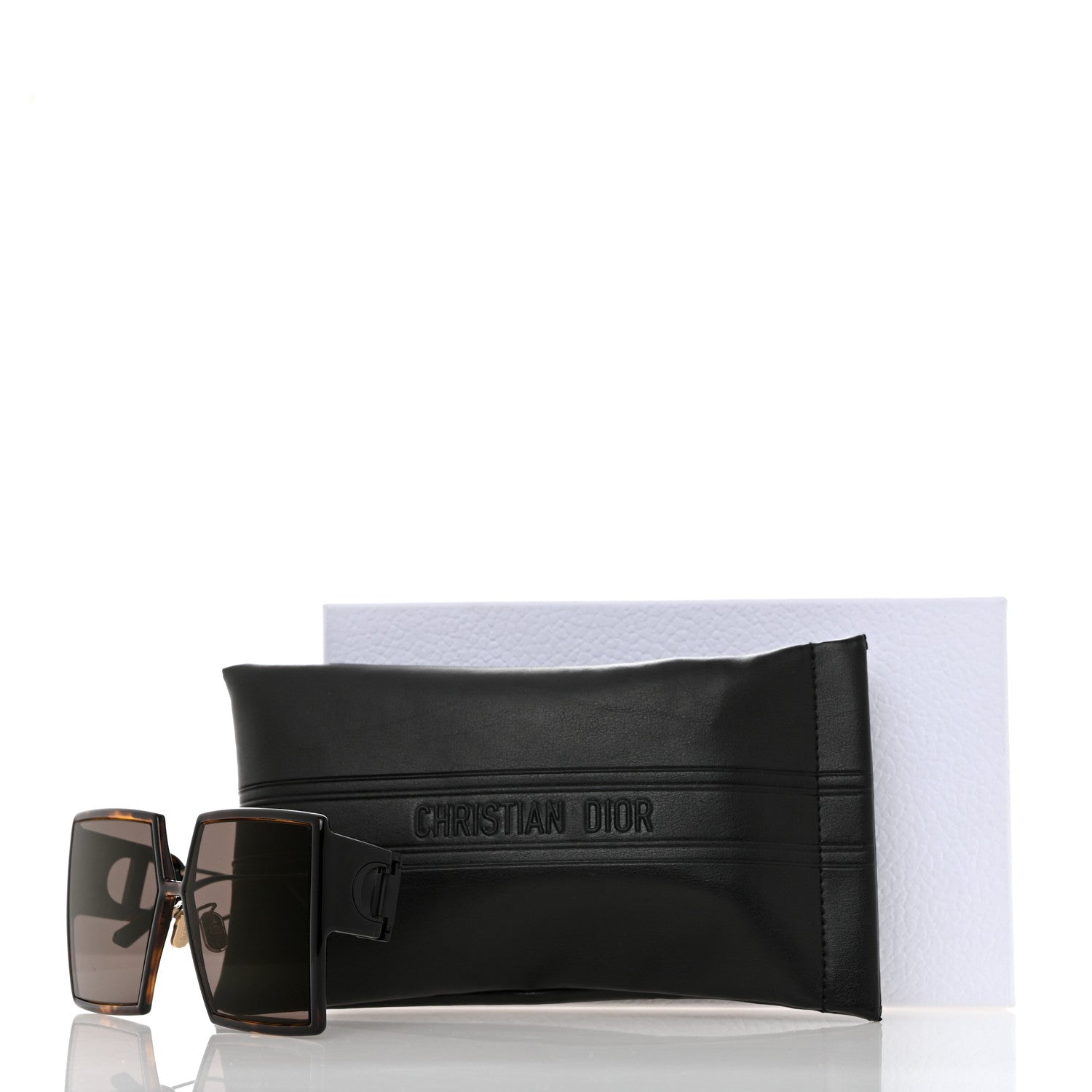 Christian Dior Square 30 Montaigne Sunglasses Havana 12 of 12