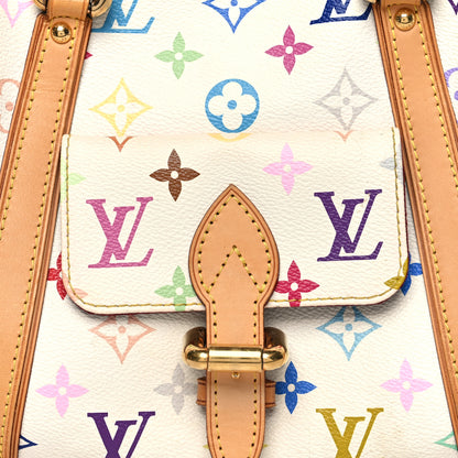 Louis Vuitton Monogram Multicolor Priscilla White 7 of 15