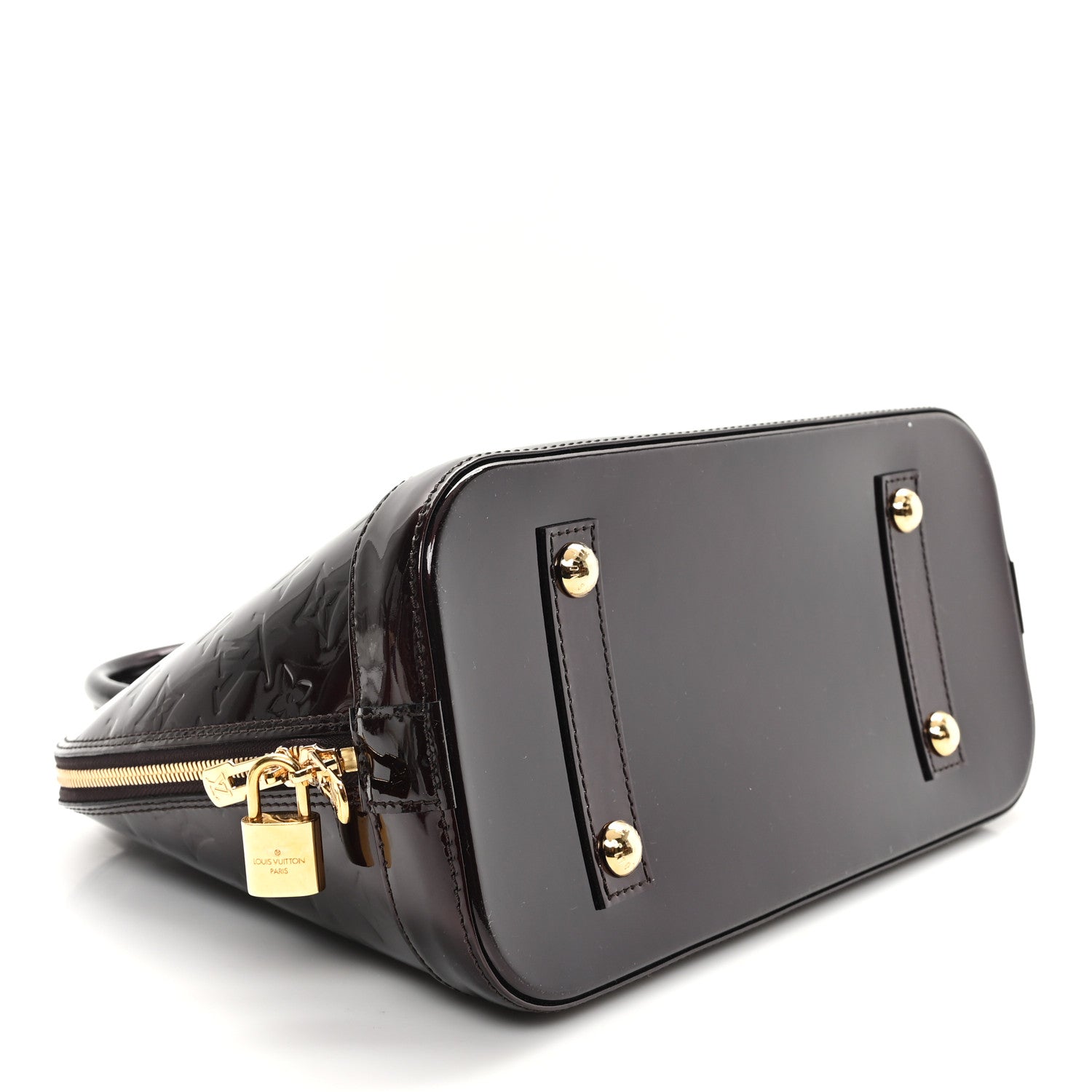 Louis Vuitton Vernis Alma PM Amarante 4 of 11