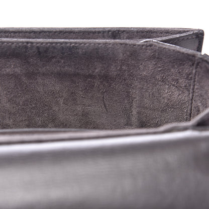 Saint Laurent Smooth Calfskin Suede Medium Bellechasse Grey 14 of 20