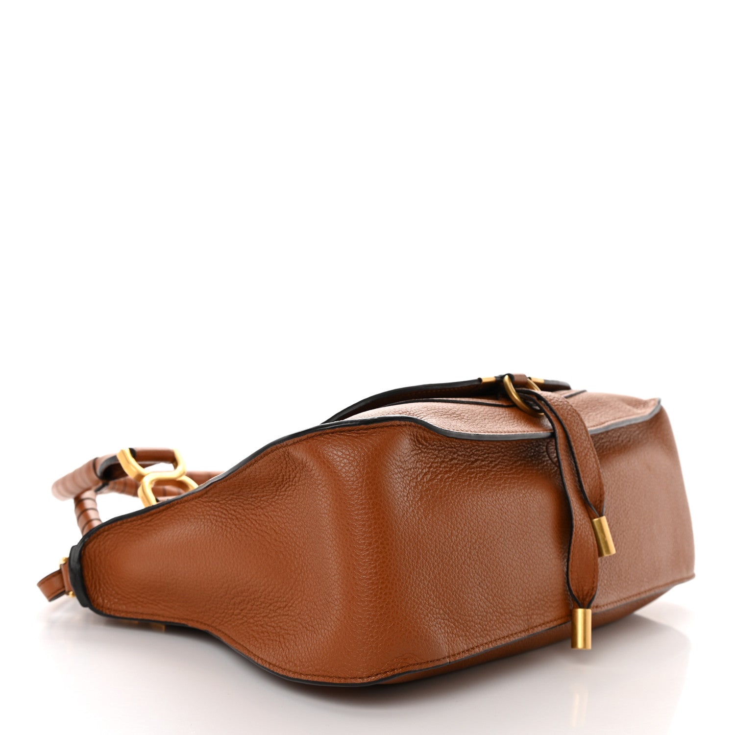 Chloe Calfskin Medium Marcie Satchel Tan 4 of 12