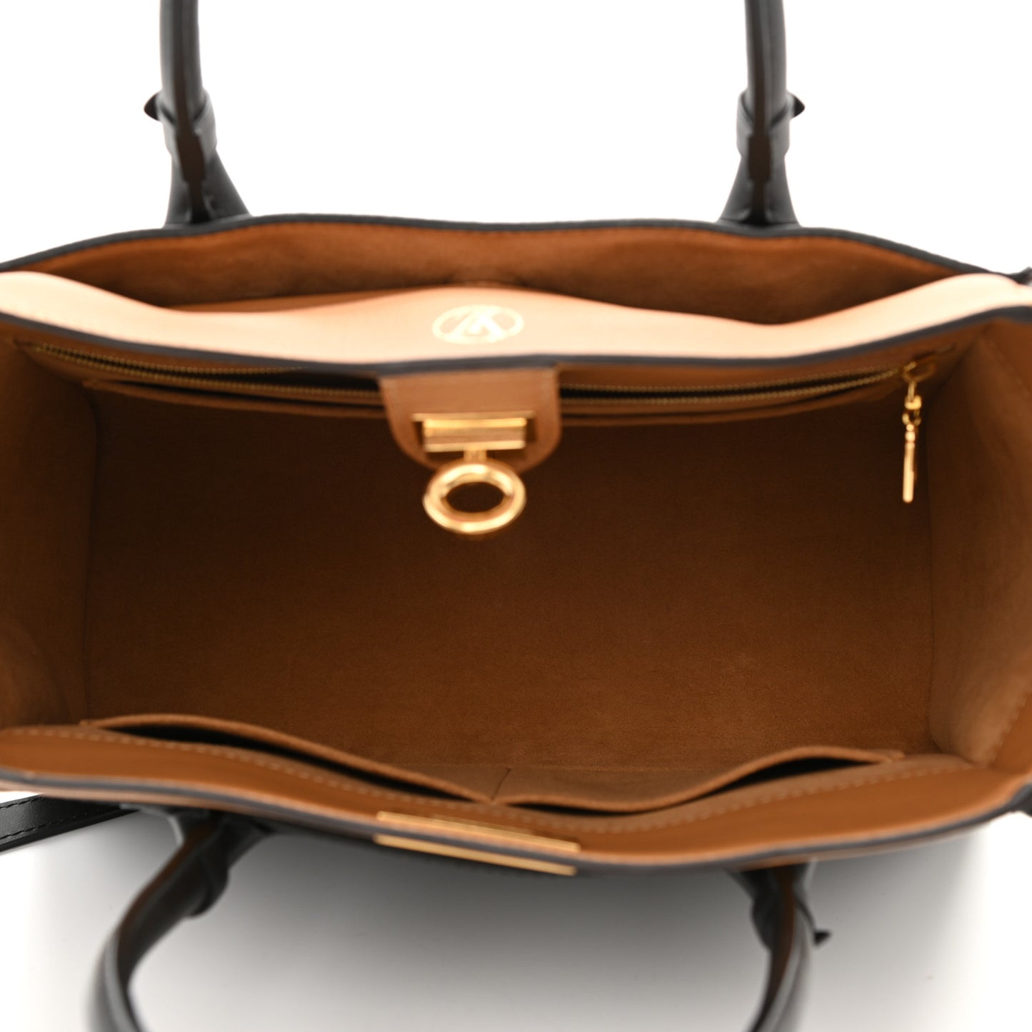 Calfskin Monogram On My Side Black