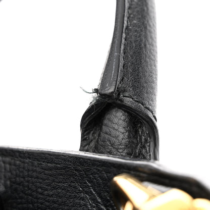 Burberry Grainy Calfskin House Check Baby Brogue Banner Tote Black 15 of 18