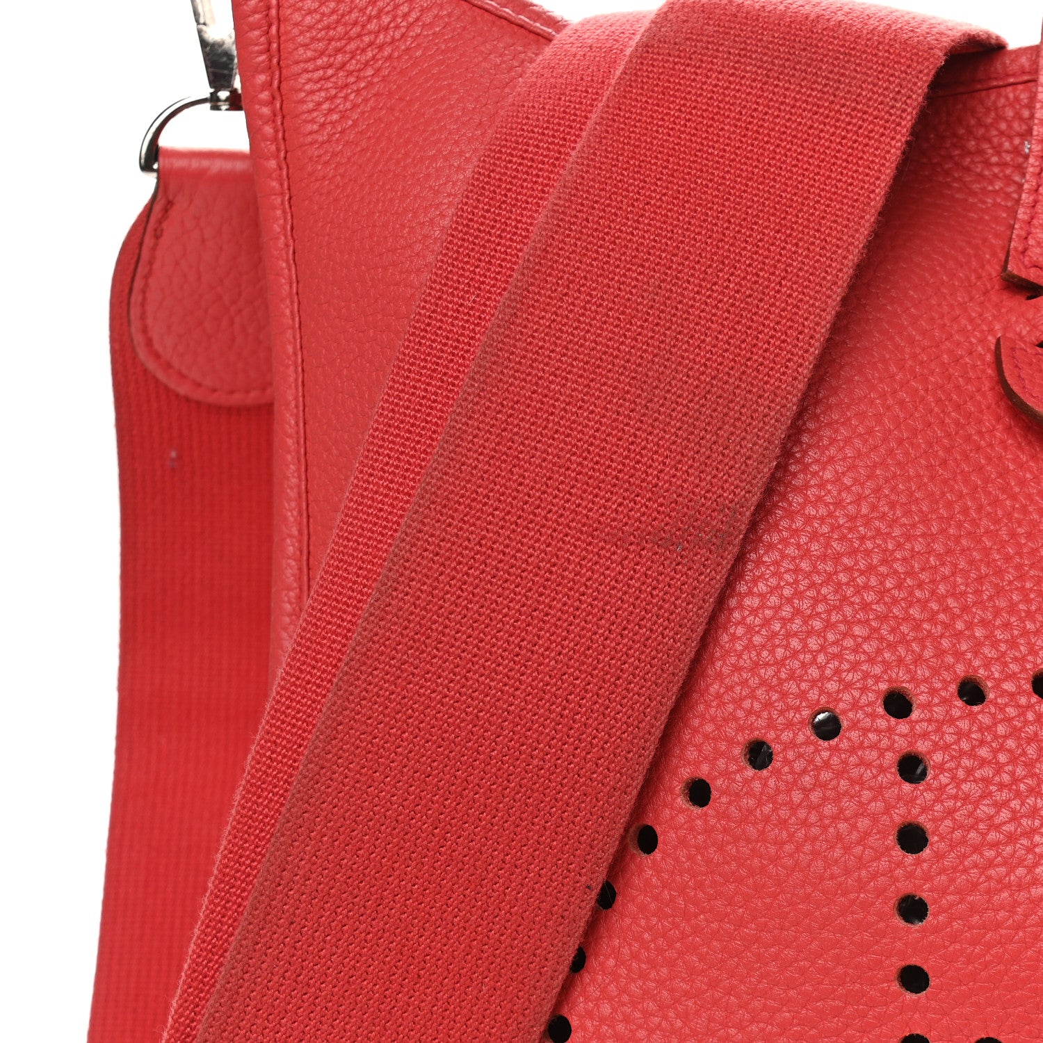 Hermes Taurillon Clemence Evelyne III PM Bougainvillea 11 of 12