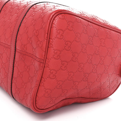 Gucci Guccissima Vitello Tender Medium Joy Boston Sporting Red 10 of 10