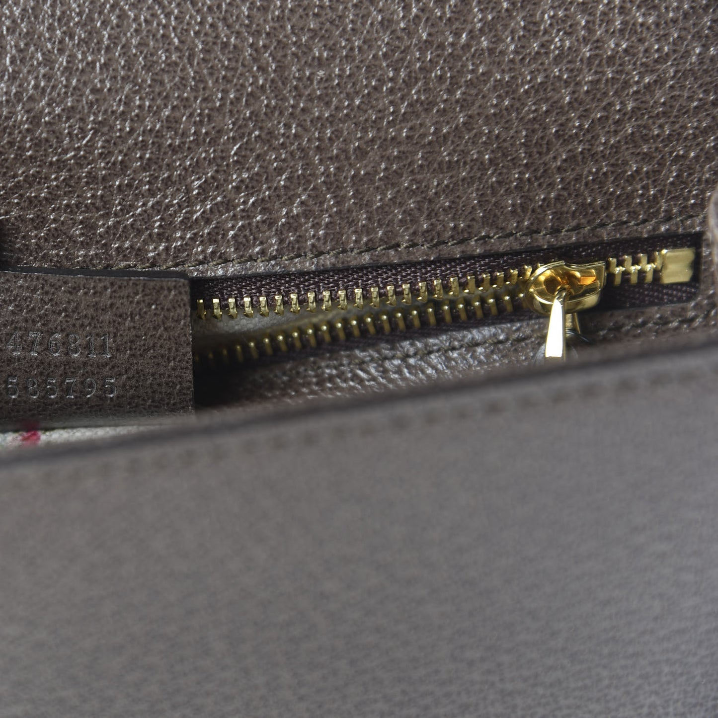 Calfskin Embroidered Sylvie Belt Bag Brown