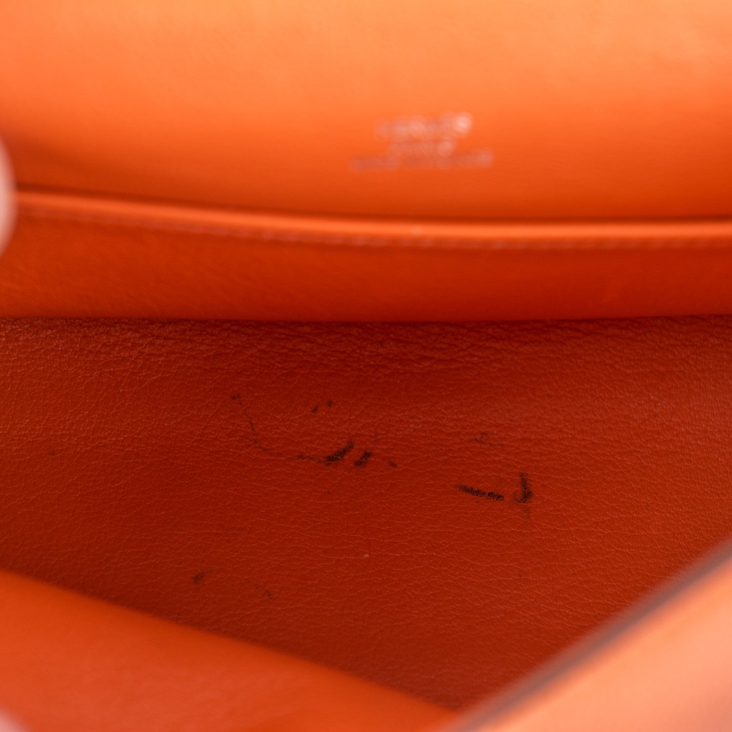 Hermes Swift Kelly Pochette Clutch Orange 18 of 20