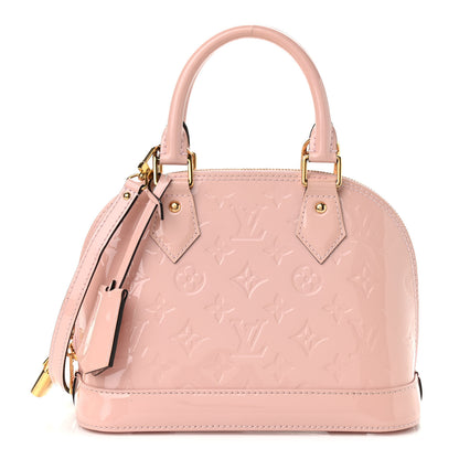 Louis Vuitton Vernis Alma BB Rose Ballerine 1 of 9