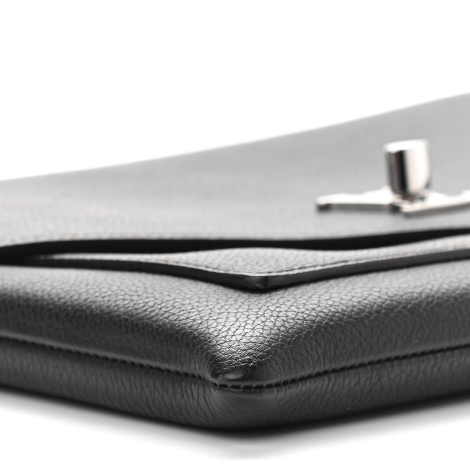 Louis Vuitton Soft Calfskin My Lockme Pochette Black 8 of 10