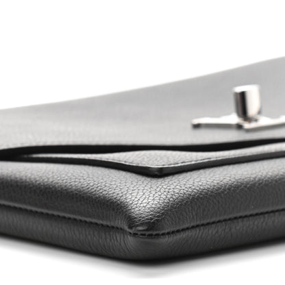 Louis Vuitton Soft Calfskin My Lockme Pochette Black 8 of 10
