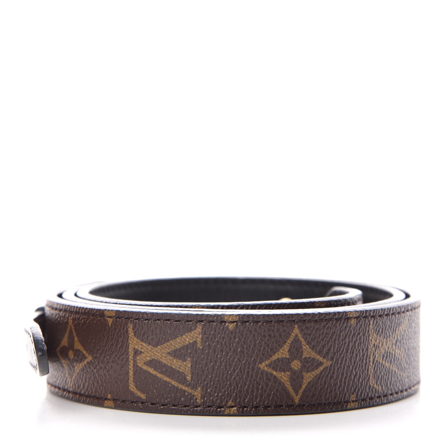 Louis Vuitton Monogram Bandouliere Shoulder Strap XL Black 2 of 6