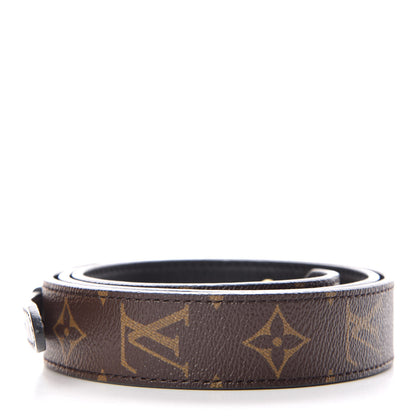 Louis Vuitton Monogram Bandouliere Shoulder Strap XL Black 2 of 6