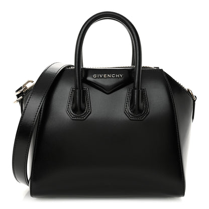 Givenchy Shiny Lord Calfskin Mini Antigona Black 1 of 10