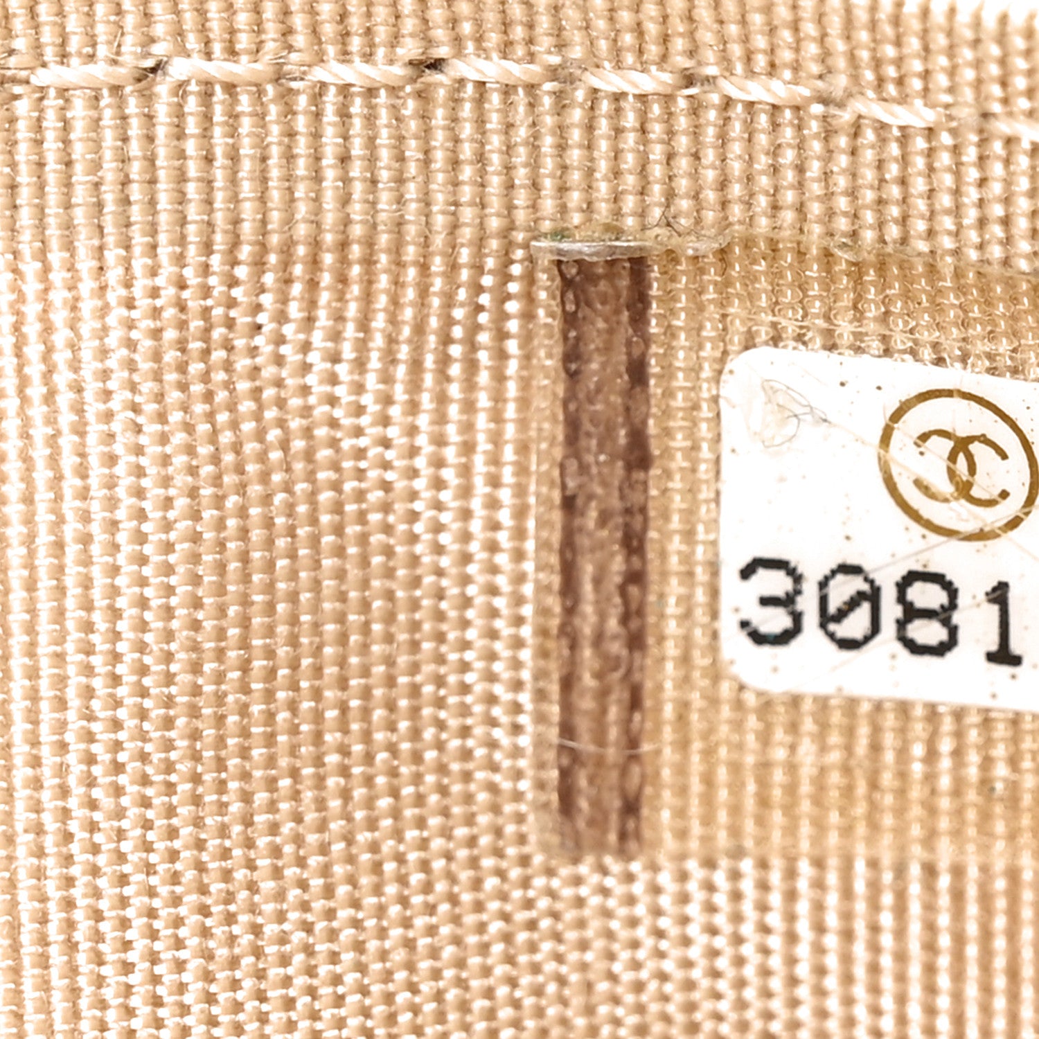 Chanel Lambskin Quilted Chanel 19 Card Holder Light Beige 7 of 9
