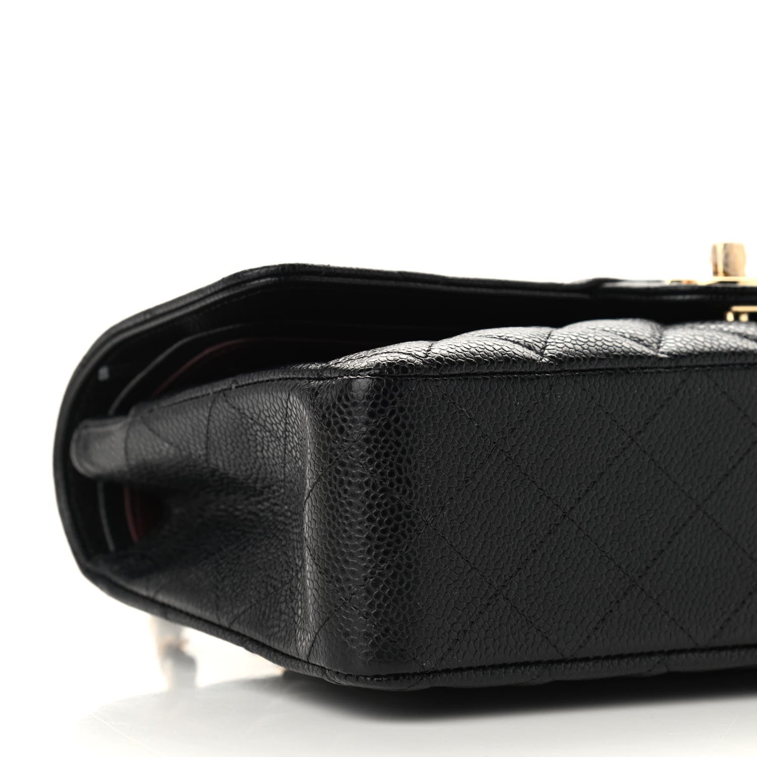Chanel Caviar Quilted Medium Double Flap Black 7 of 8