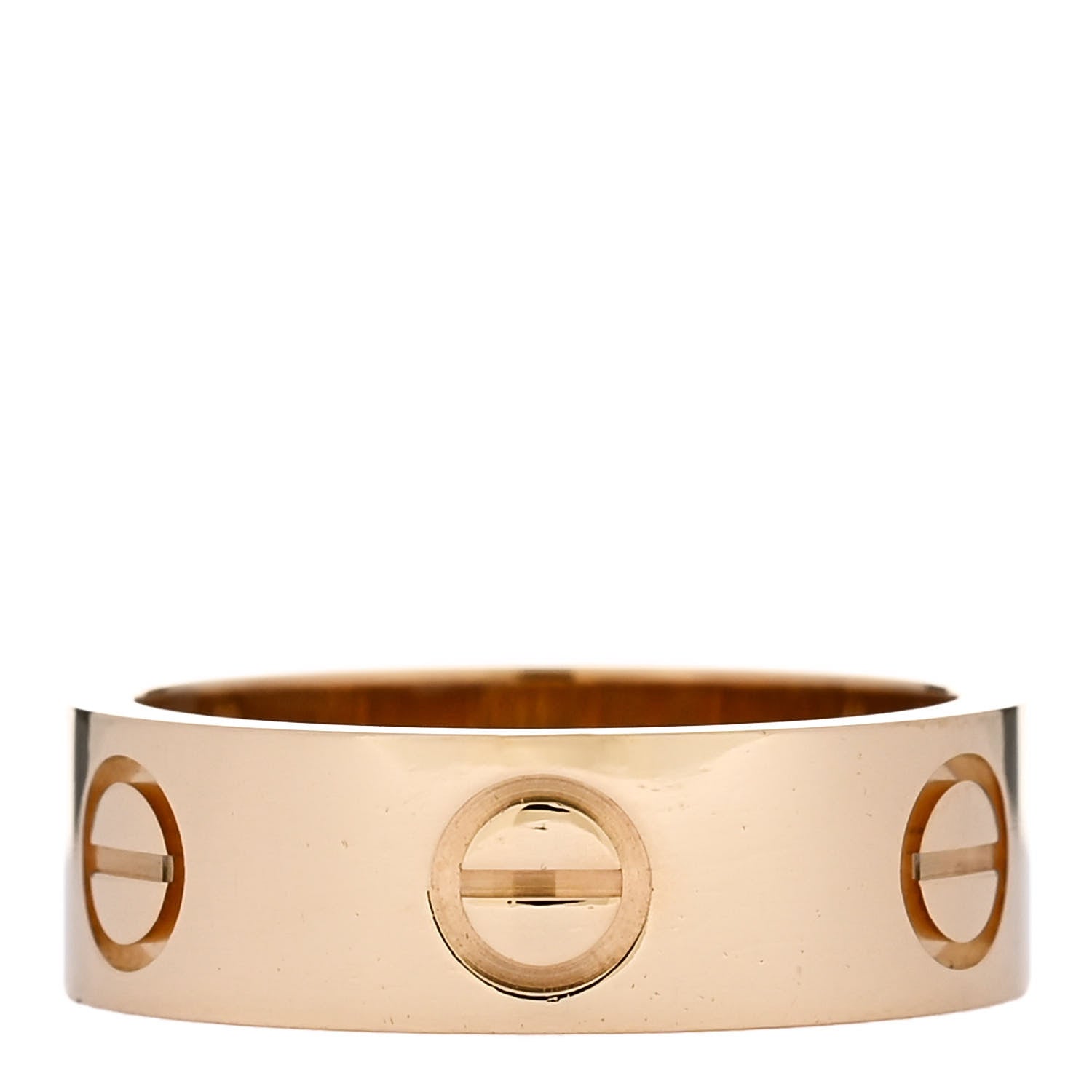 Cartier 18K Yellow Gold 5.5mm LOVE Ring 48 4.5 3 of 6