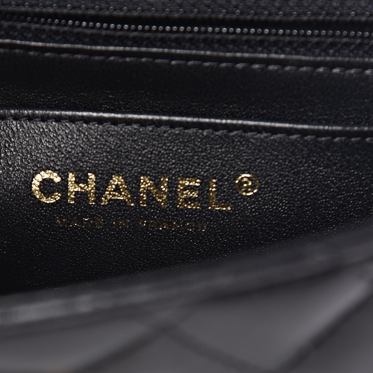 Chanel Lambskin Quilted Mini Square Flap Black 8 of 10