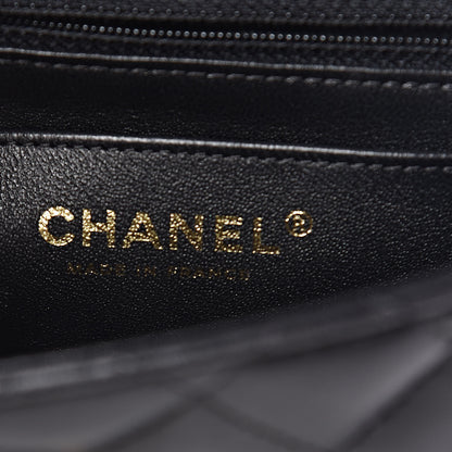Chanel Lambskin Quilted Mini Square Flap Black 8 of 10